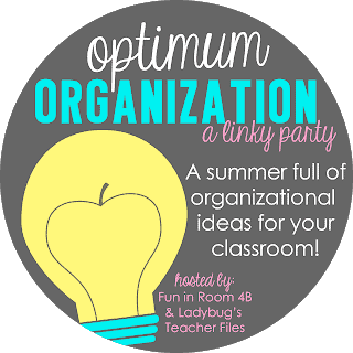 Optimum Organization: Storage for Manipulatives and a Freebie!