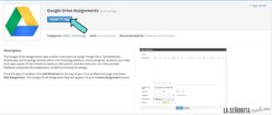 How to assign Google resources in Schoology - Señorita Creativa
