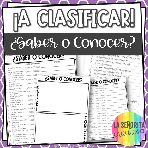 A CLASIFICAR saber conocer cover