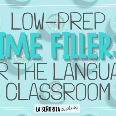 Great Time-Fillers for the Classroom