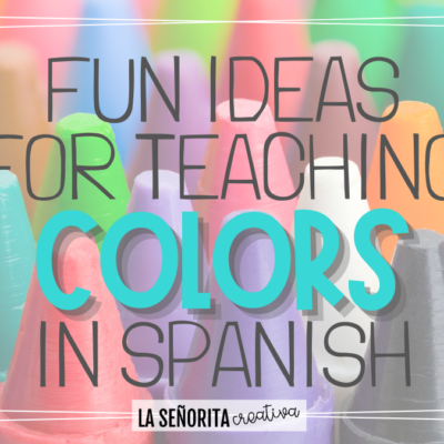 Fun ideas for teaching colors