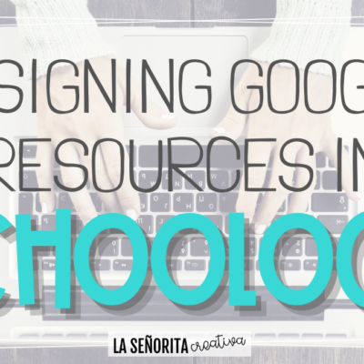 How to assign Google resources in Schoology